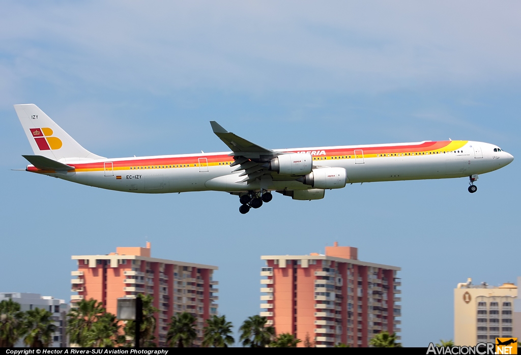 EC-IZY - Airbus A340-642 - Iberia