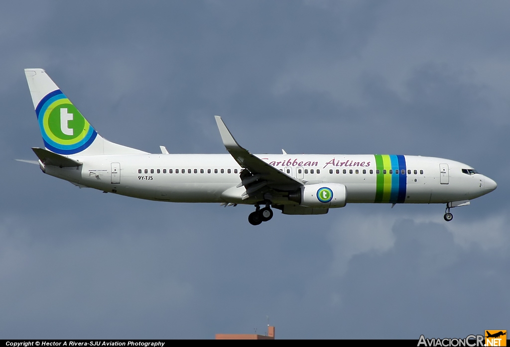 9Y-TJS - Boeing 737-8K2 - Caribbean Airlines