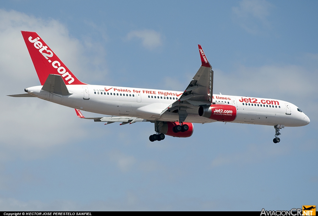 G-LSAK - Boeing 757-23N - Jet2.com