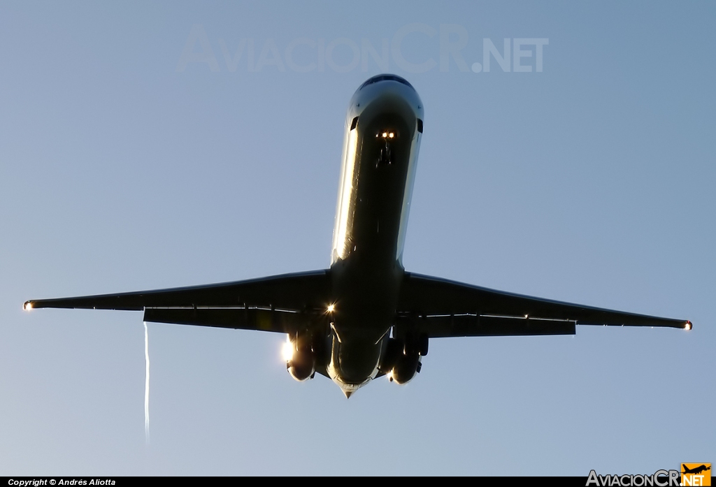 LV-VBX - McDonnell Douglas MD-88 - Aerolineas Argentinas