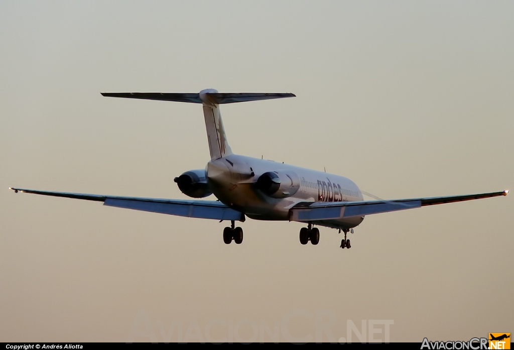 LV-BAY - McDonnell Douglas MD-83 - Andes Líneas Aéreas