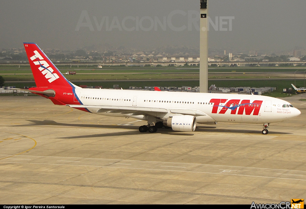 PT-MVA - Airbus A330-223 - TAM