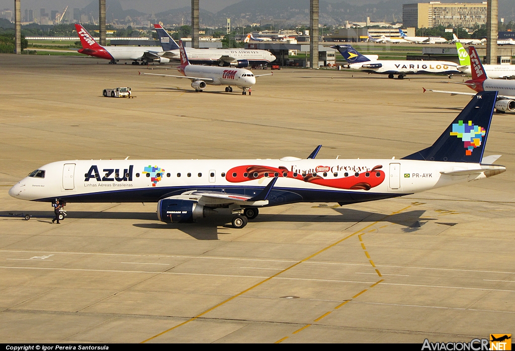 PR-AYK - Embraer ERJ-190-200LR - Azul