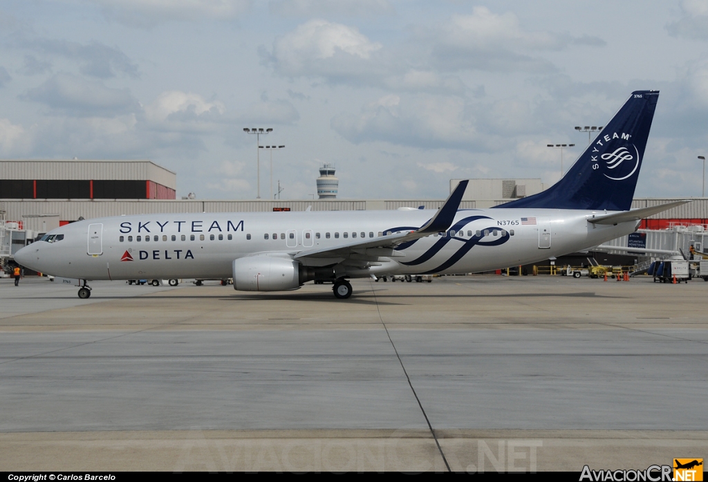 N3765 - Boeing 737-832 - Delta Air Lines