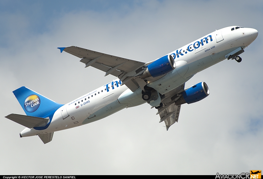 G-DHRG - Airbus A320-214 - Thomas Cook Airlines