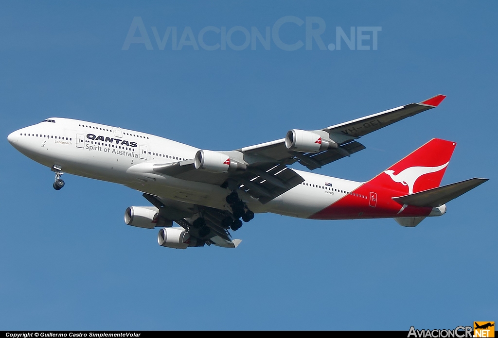 VH-OEI - Boeing 747-438/ER - Qantas