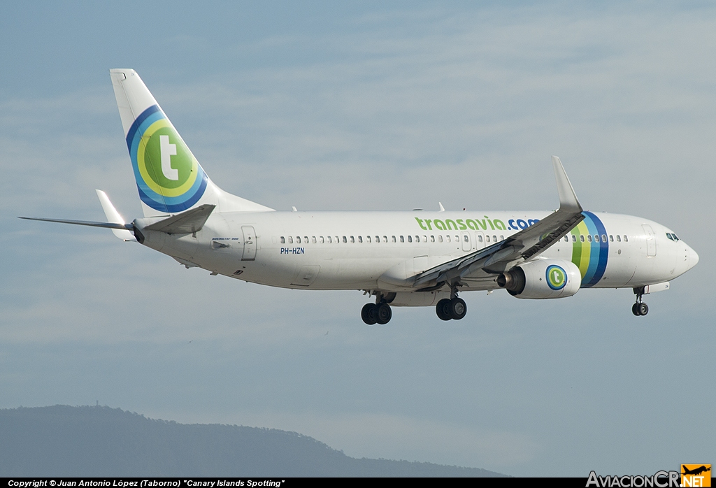 PH-HZN - Boeing 737-8K2 - Transavia Airlines