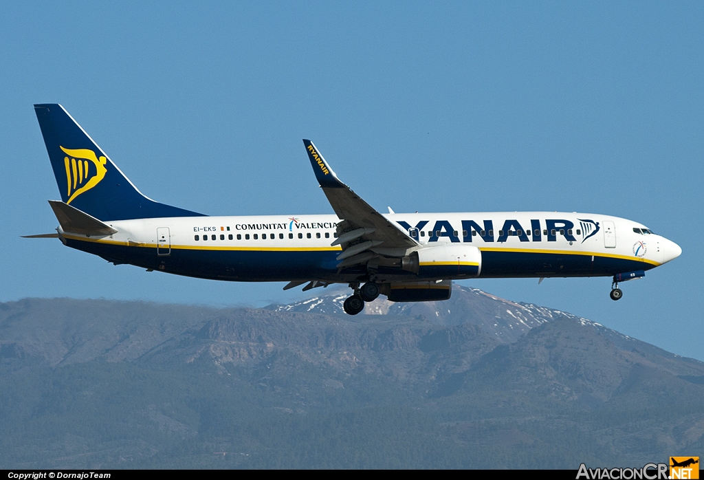 EI-EKS - Boeing 737-8AS - Ryanair