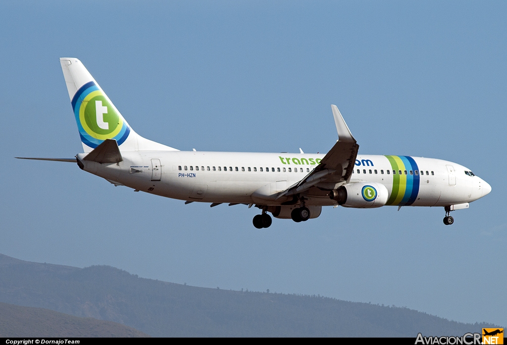 PH-HZN - Boeing 737-8K2 - Transavia Airlines