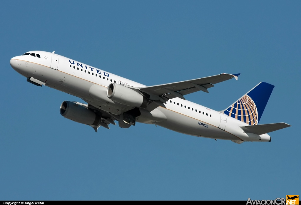 N419UA - Airbus A320-232 - United Airlines