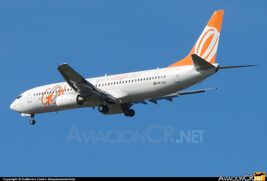 PR-GIV - Boeing 737-76N - Gol Transportes Aereos