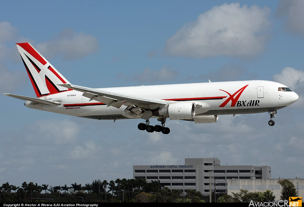 N750AX - Boeing 767-232/SF - ABX Air