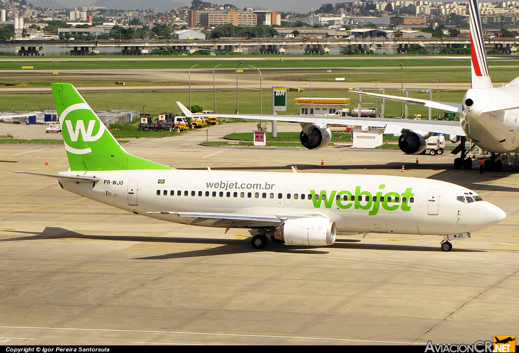 PR-WJO - Boeing 737-3Q8 - Webjet Linhas Aéreas