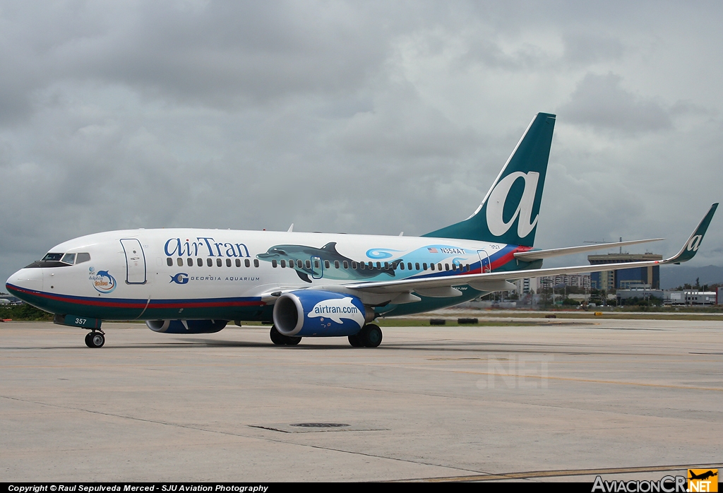 N354AT - Boeing 737-7BD - Air Tran