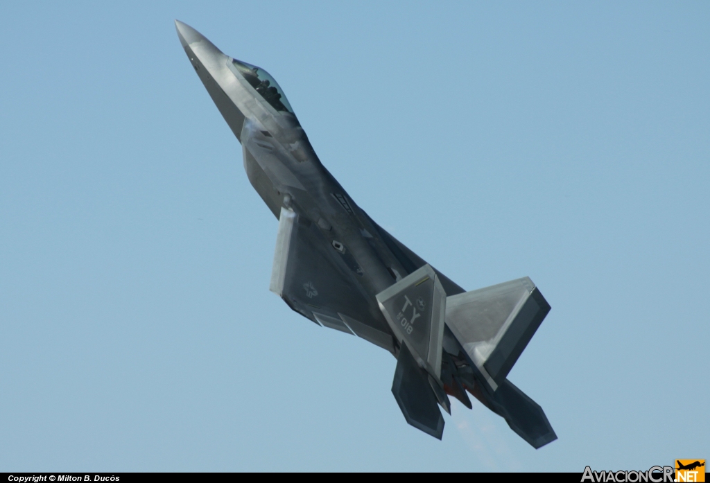 01-4018 - Lockheed Martin F/A-22A Raptor - USAF - Fuerza Aerea de EE.UU