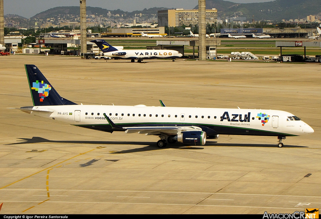 PR-AYS - Embraer ERJ-190-200LR - Azul