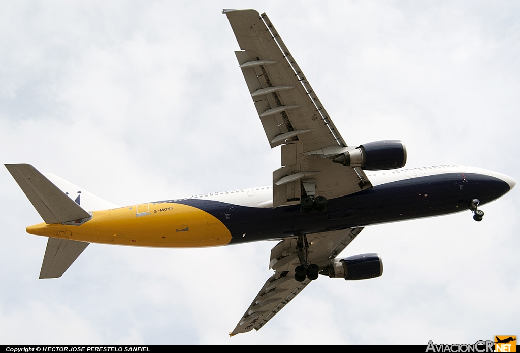 G-MONS - Airbus A300B4-605R - Monarch Airlines