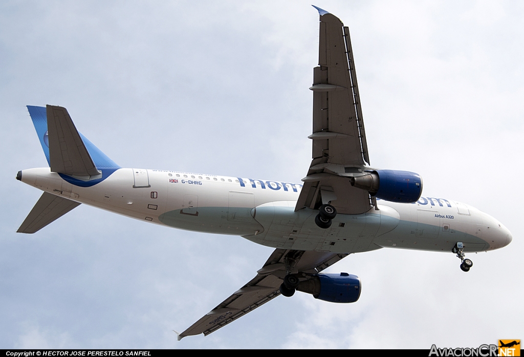 G-DHRG - Airbus A320-214 - Thomas Cook Airlines