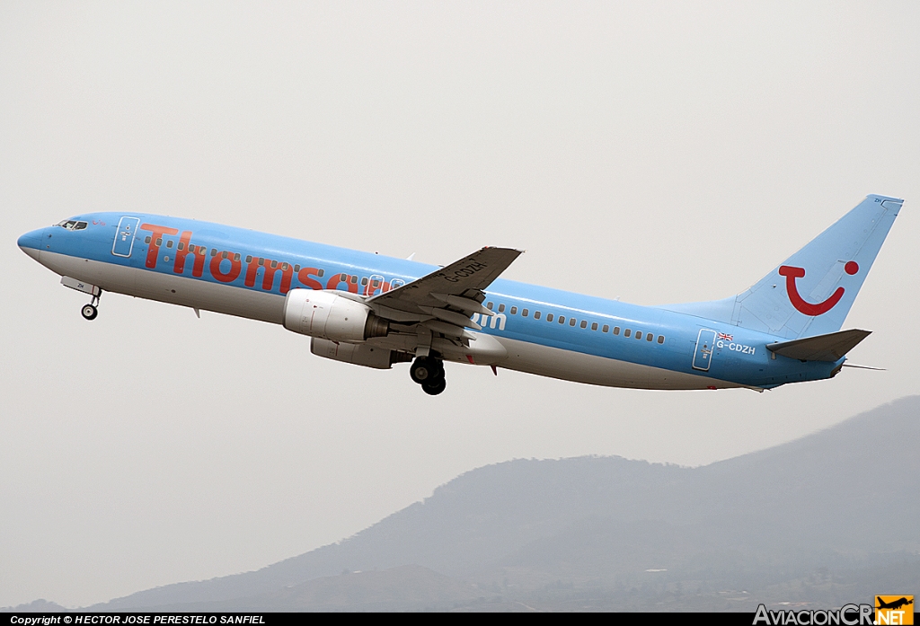 G-CDZH - Boeing 737-804 - Thomsonfly