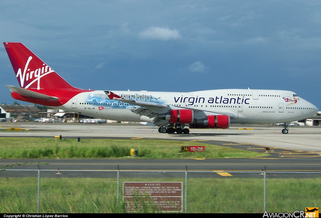 G-VLIP - Boeing 747-443 - Virgin Atlantic Airways