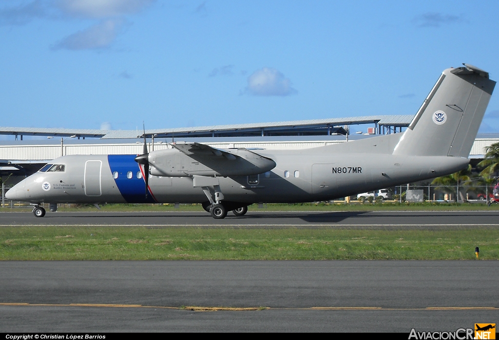 N807MR - De Havilland Canada DHC-8-315(MSA) Dash 8 - USA - Customs