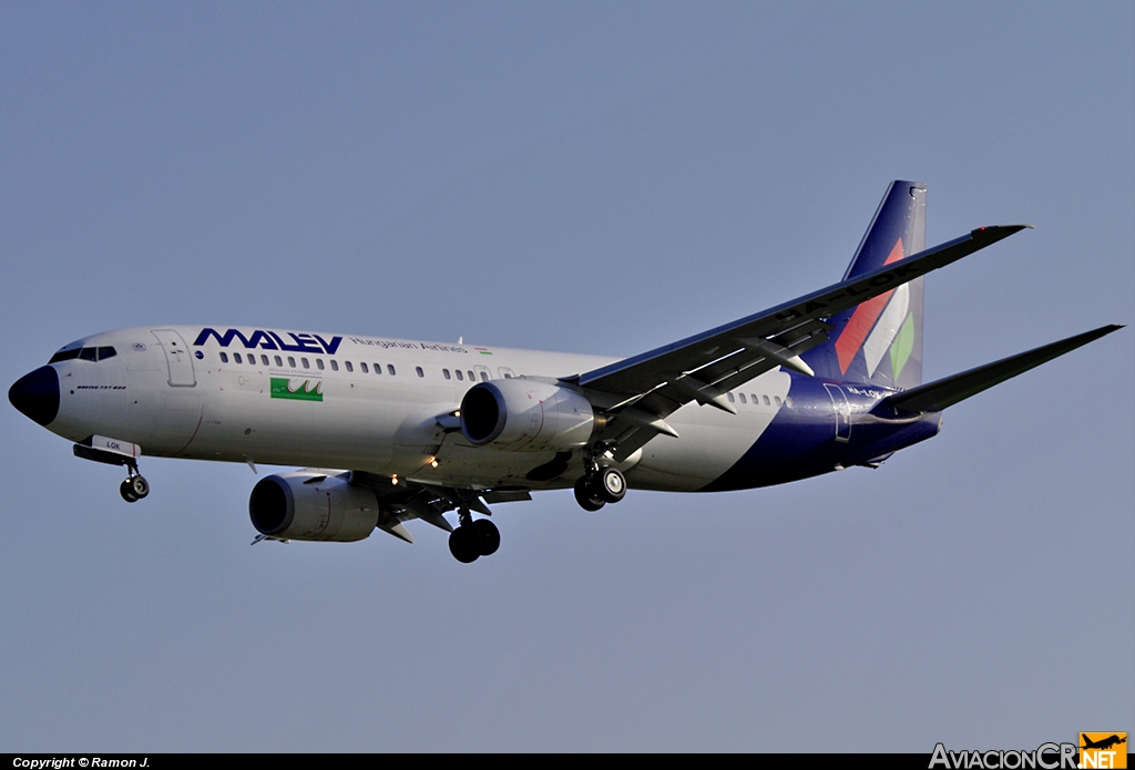 HA-LOK - Boeing 737-8Q8 - MALEV - Hungarian Airlines