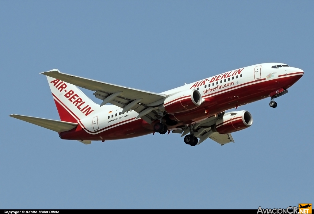 D-ABBV - Boeing 737-7Q8 - Air Berlin