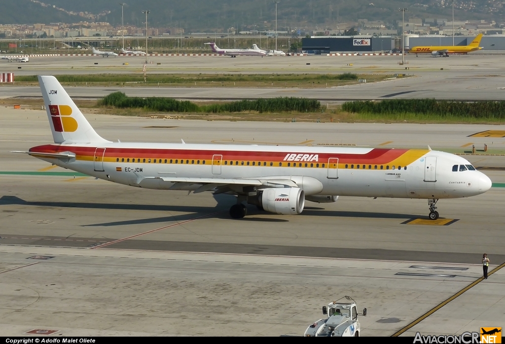 EC-JDM - Airbus A321-211 - Iberia