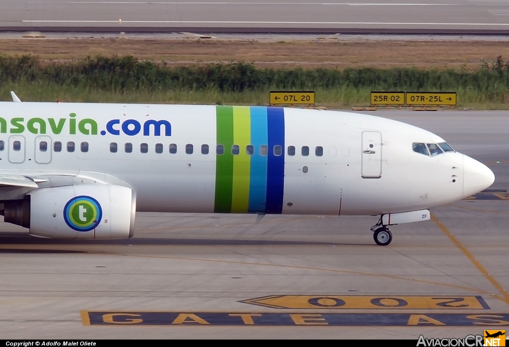 PH-HZF - Boeing 737-8K2 - Transavia Airlines