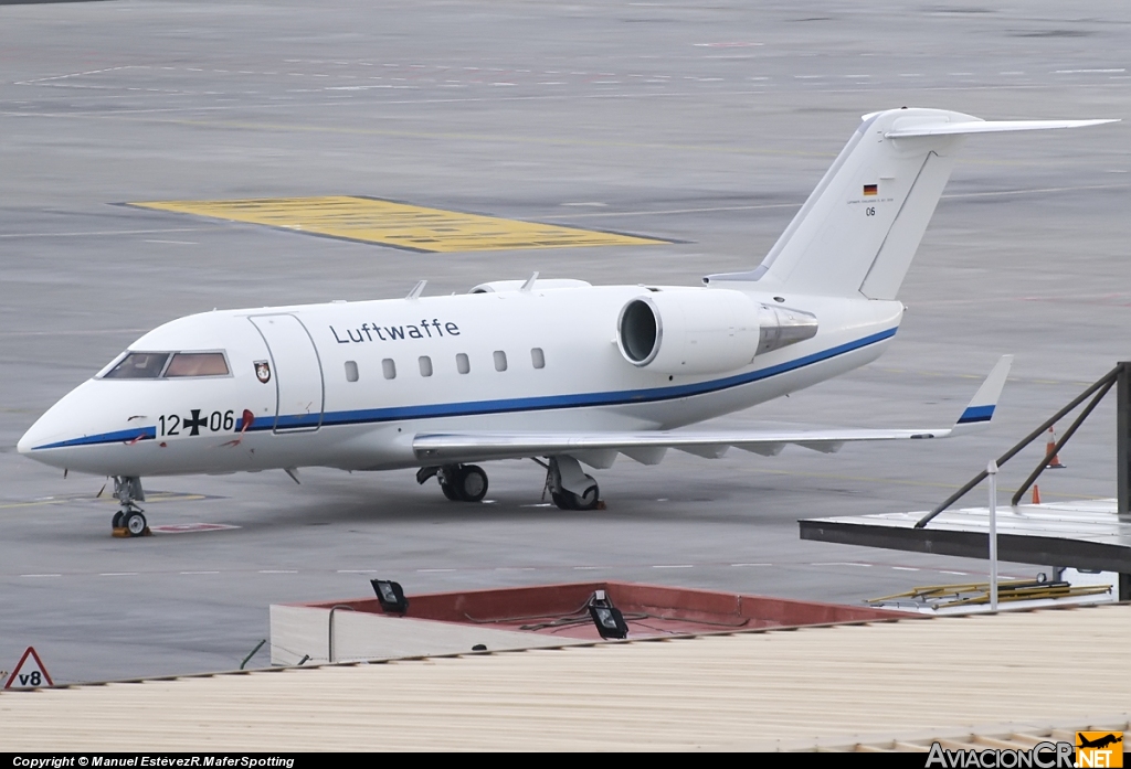 12+06 - Canadair CL-600-2A12 Challenger 601 - German Airforce