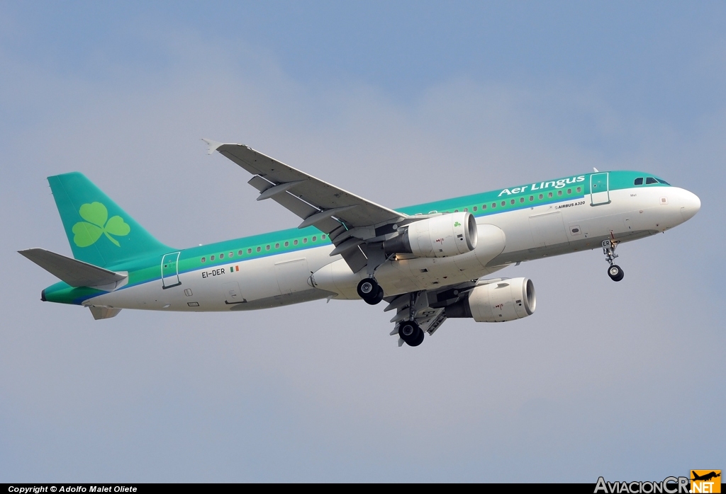 EI-DER - Airbus A320-214 - Aer Lingus