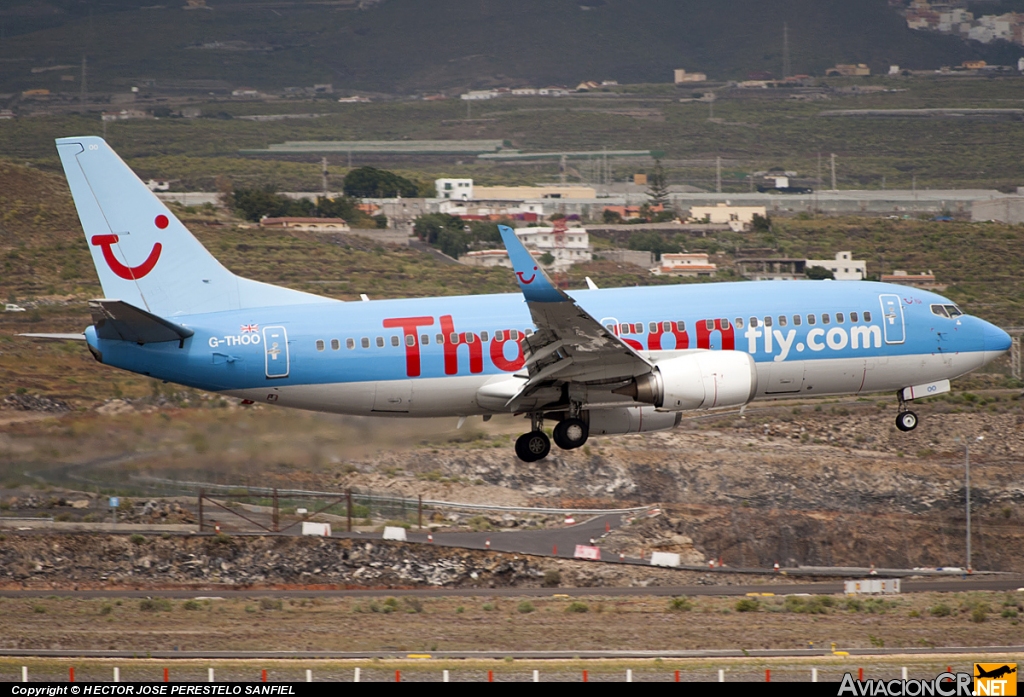 G-THOO - Boeing 737-33V - Thomsonfly