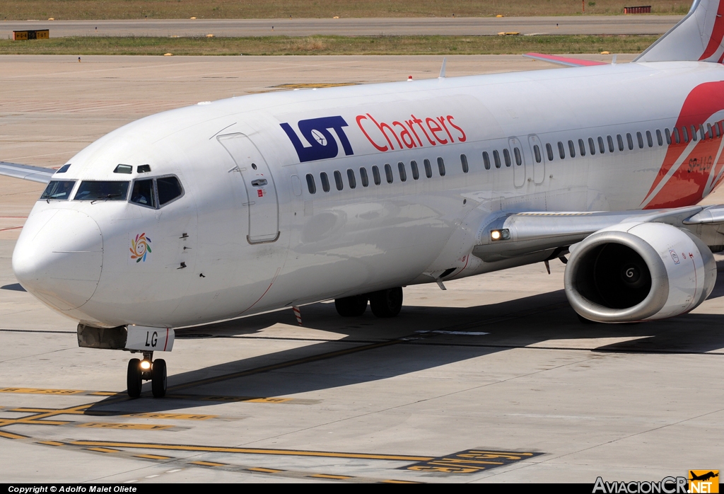 SP-LLG - Boeing 737-45D - LOT Charters