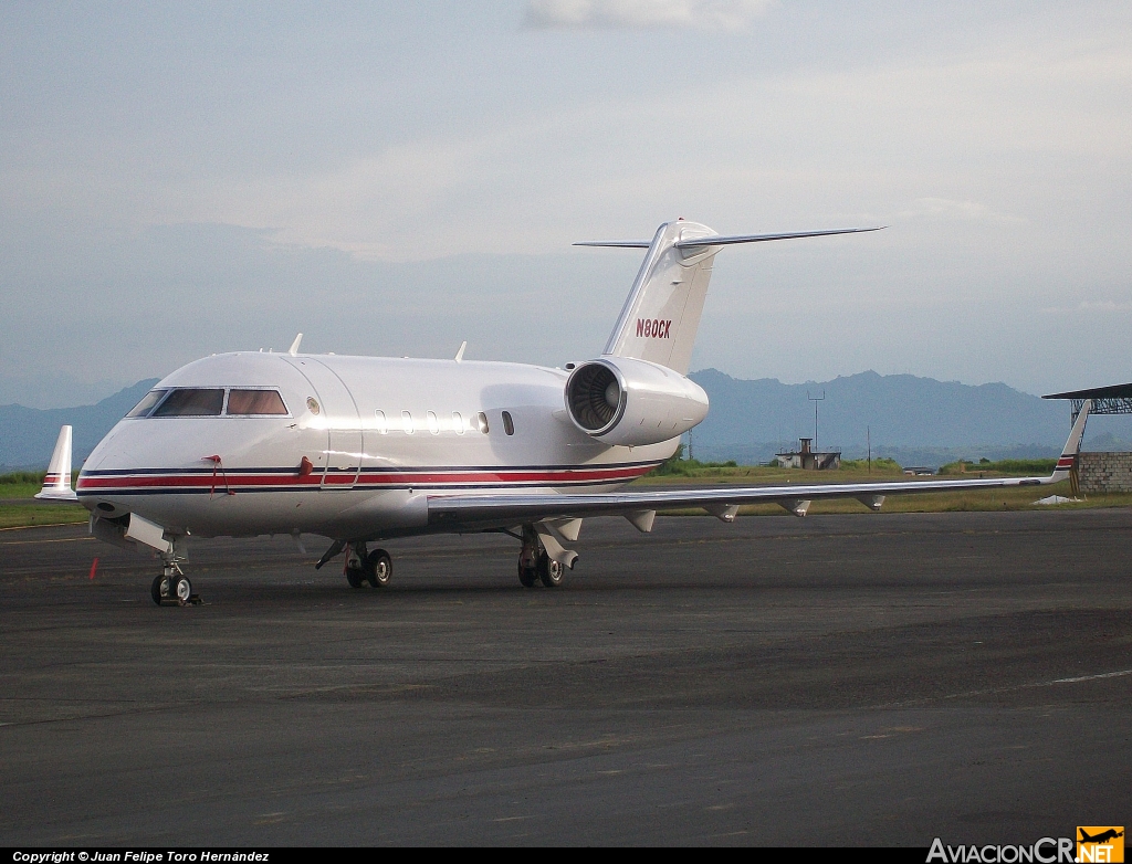 N80CK - Canadair CL-600-1A11 Challenger 600S - Privado