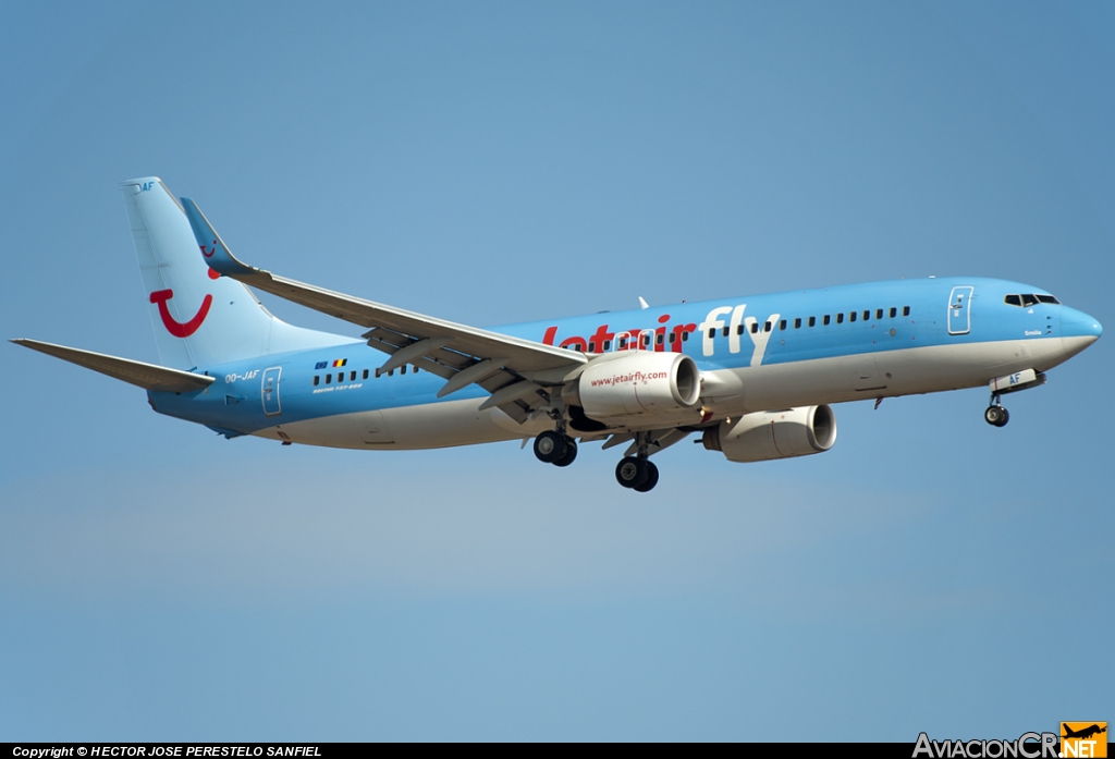 OO-JAF - Boeing 737-8K5 - Jetair Fly