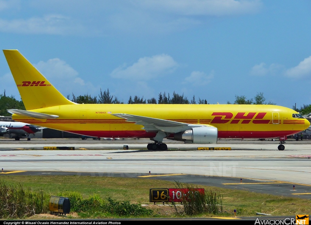 N798AX - Boeing 767-281(BDSF) - DHL (ABX Air)