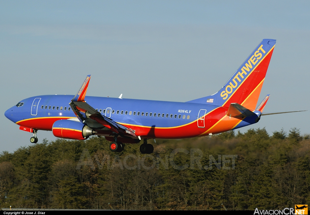 N264LV - Boeing 737-7H4 - Southwest Airlines