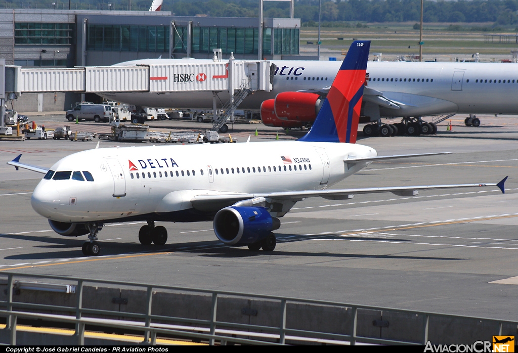 N349NB - Airbus A319-114 - Delta Air Lines