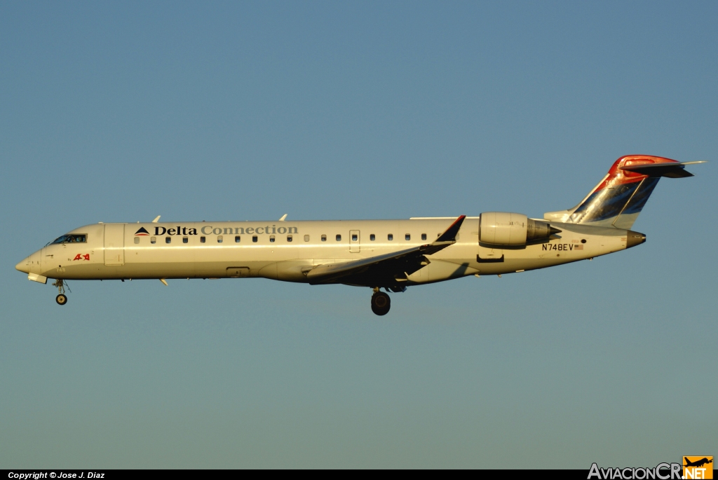 N748EV - Canadair CL-600-2C10 Regional Jet CRJ-700 - Delta Connection (Atlantic Southeast Airlines)