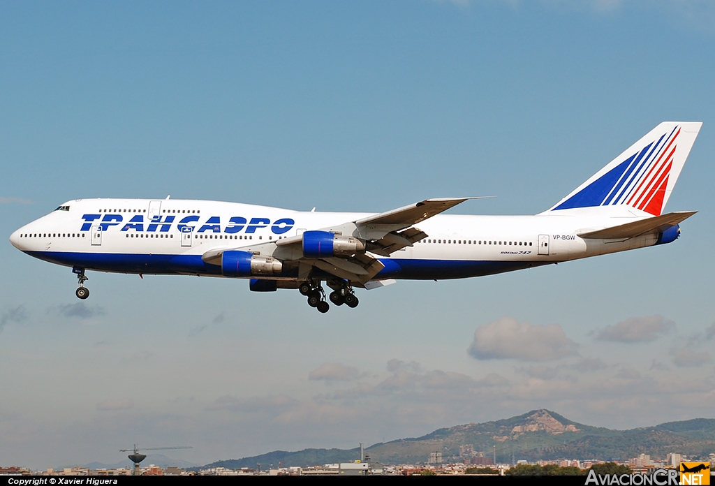 VP-BGW - Boeing 747-346 - Transaero Airlines