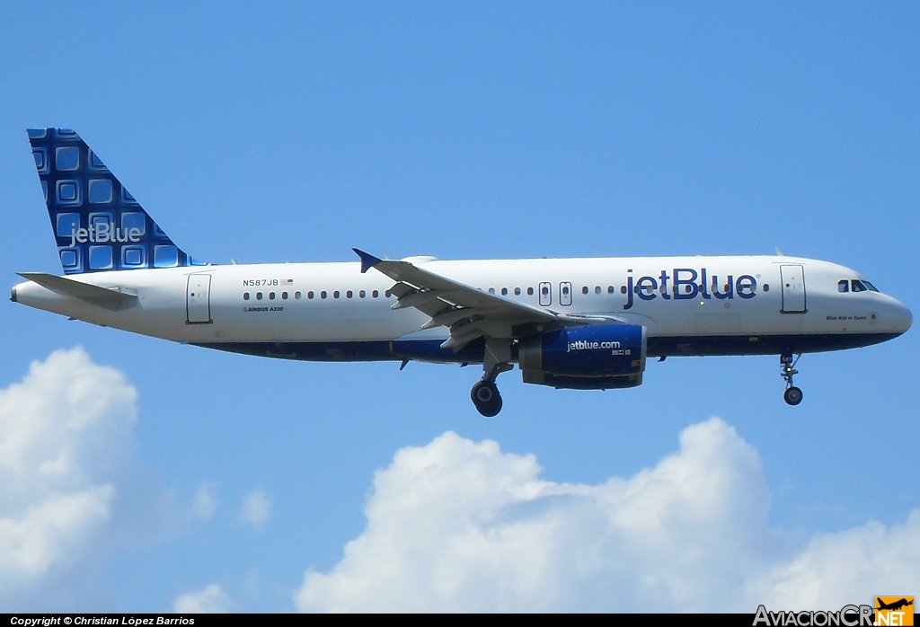 N587JB - Airbus A320-232 - Jet Blue
