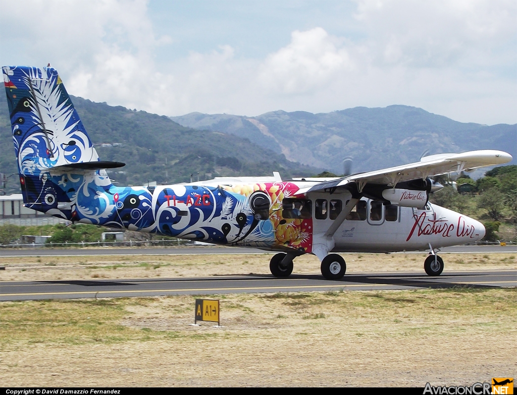 TI-AZC - De Havilland Canada DHC-6-300 Twin Otter - Nature Air