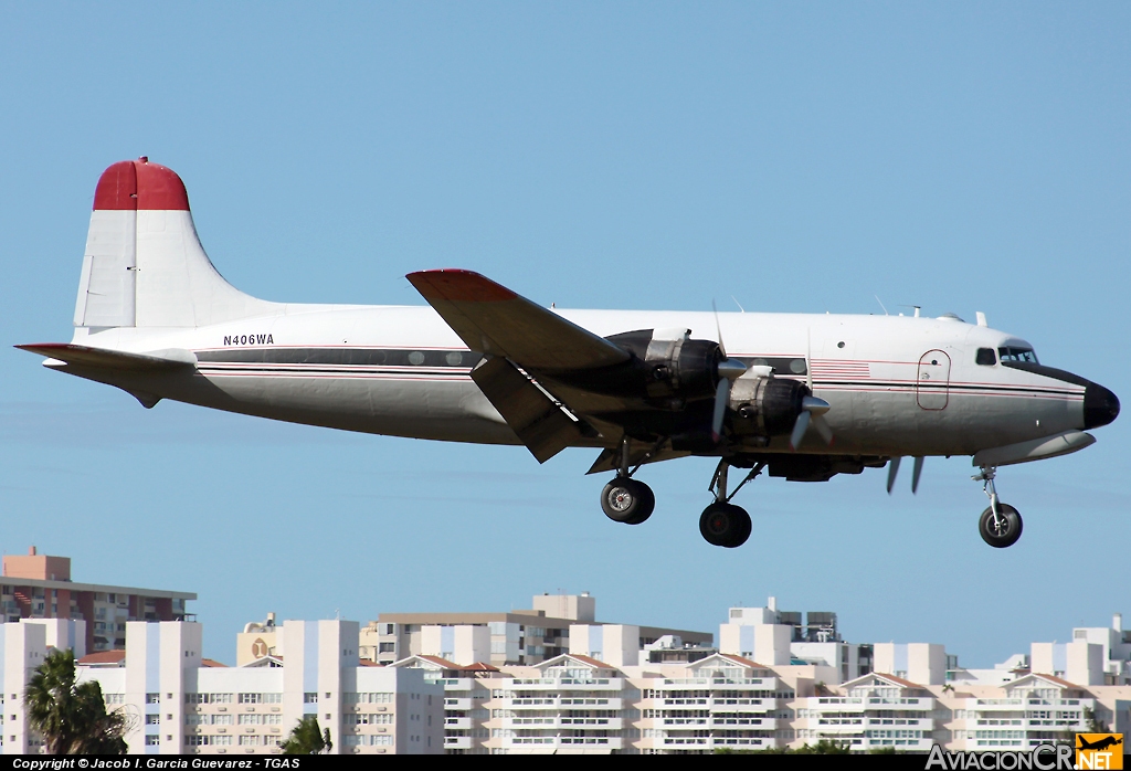 N406WA - Douglas C-54G Skymaster - Florida Air Transport