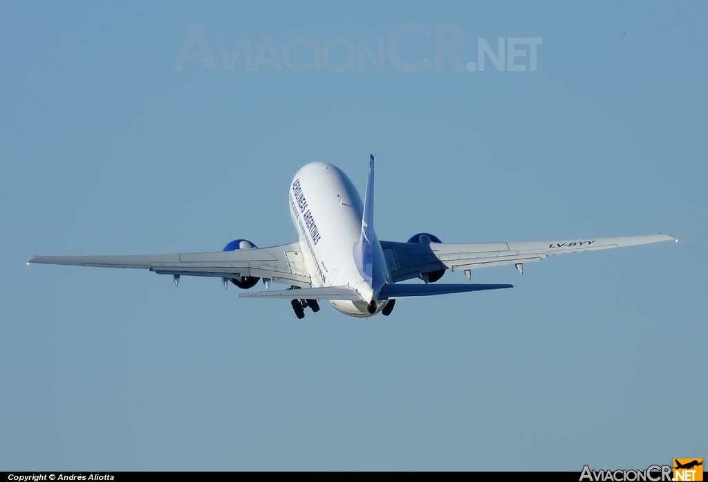 LV-BYY - Boeing 737-7BD - Aerolineas Argentinas