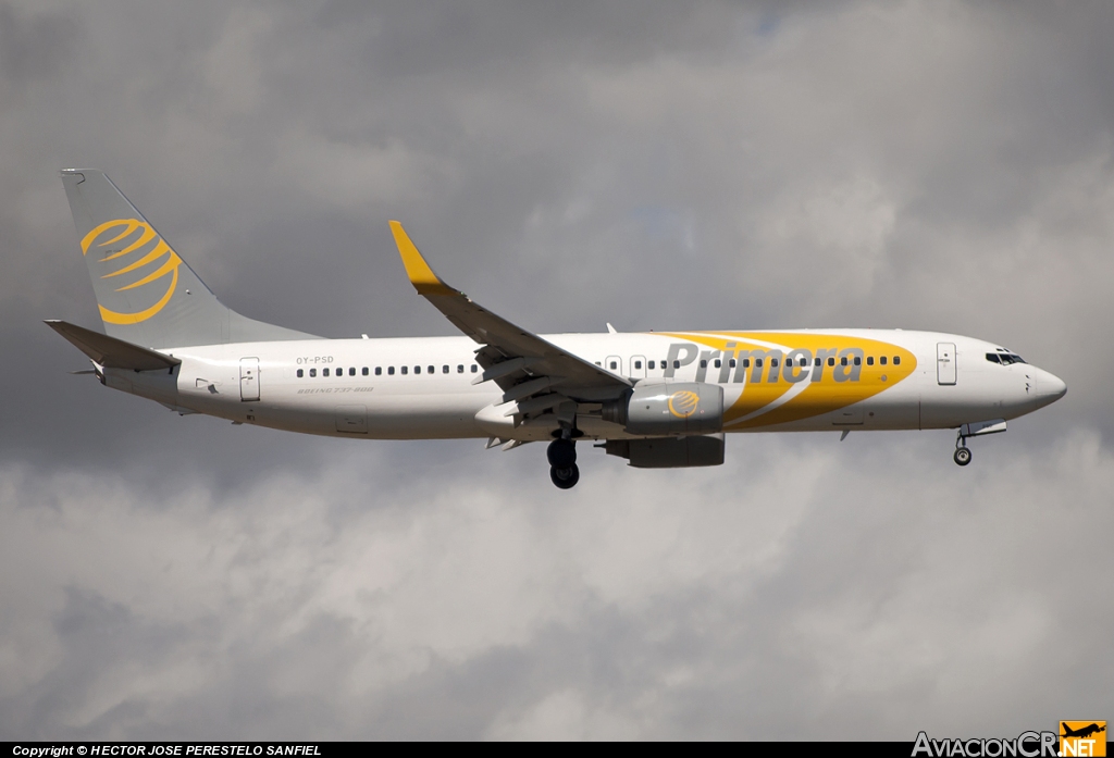 OY-PSD - Boeing 737-86N - Primera Air Scandinavia