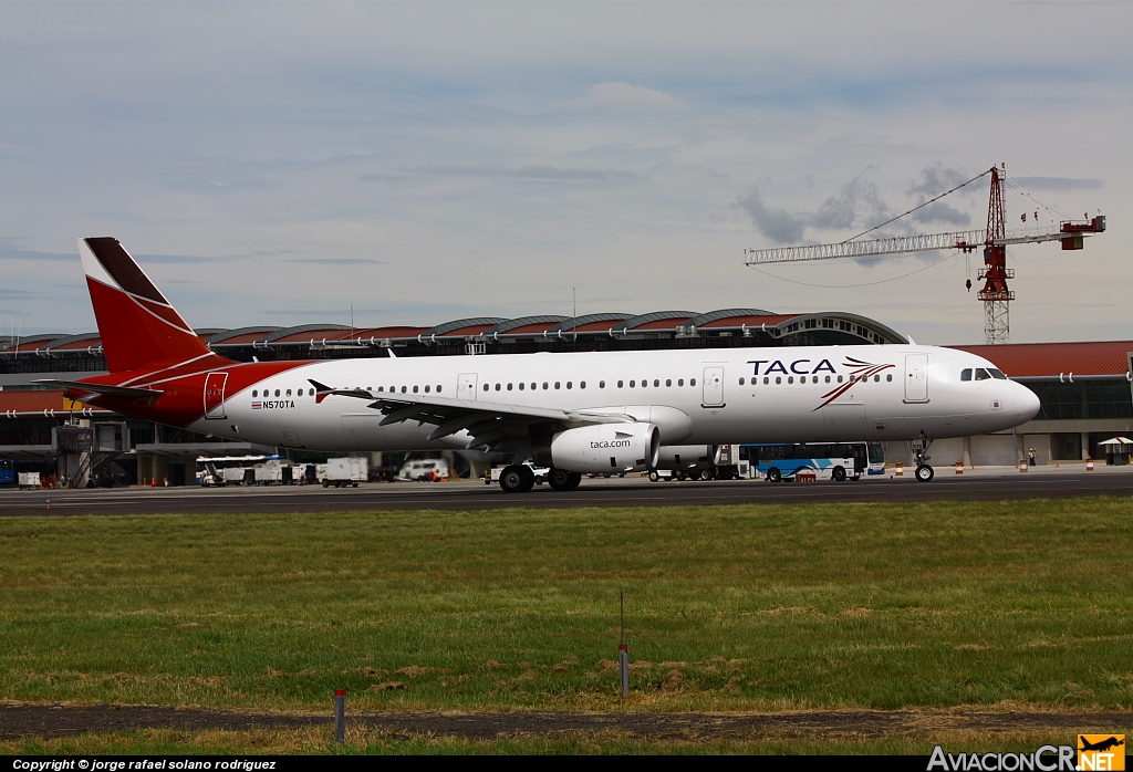 N570TA - Airbus A321-231 - TACA