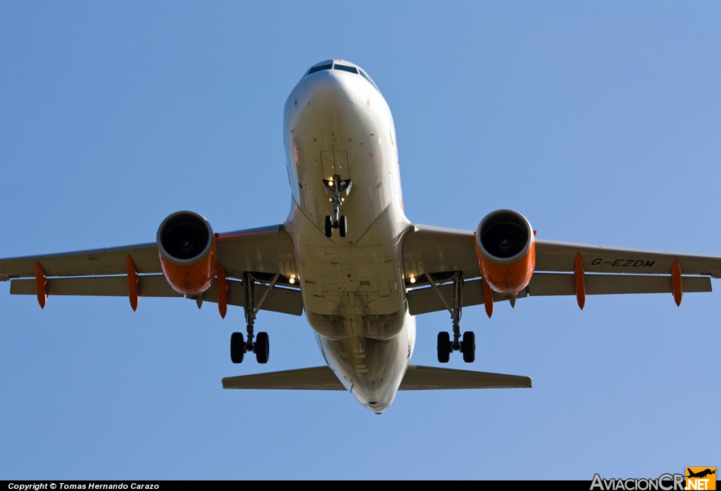 G-EZDM - Airbus A319-111 - EasyJet Airlines