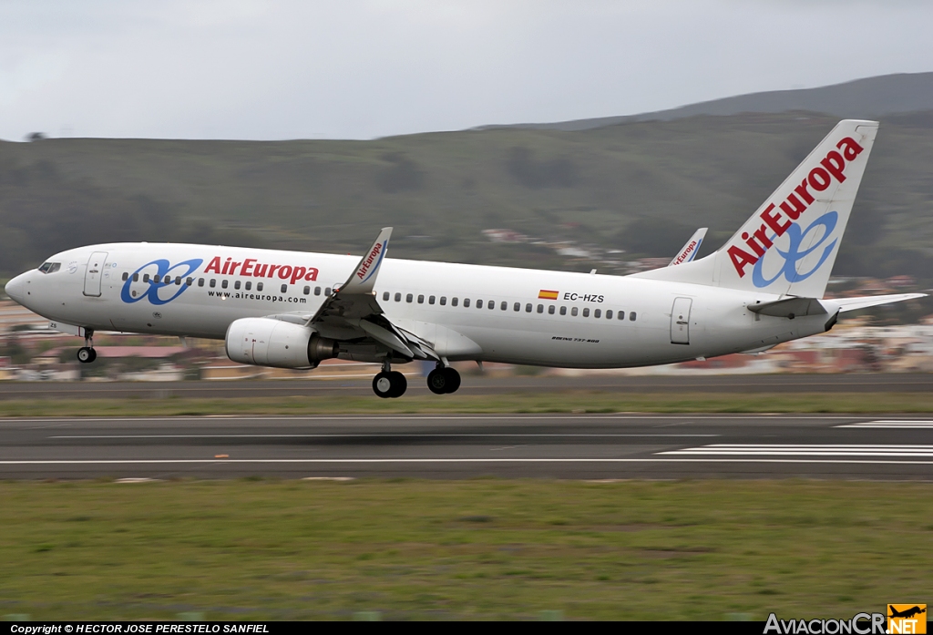 EC-HZS - Boeing 737-86Q - Air Europa