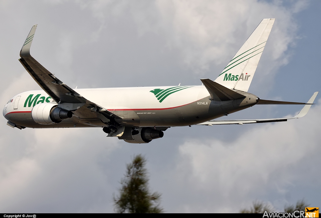 N314LA - Boeing 767-316F(ER) - Mas Air