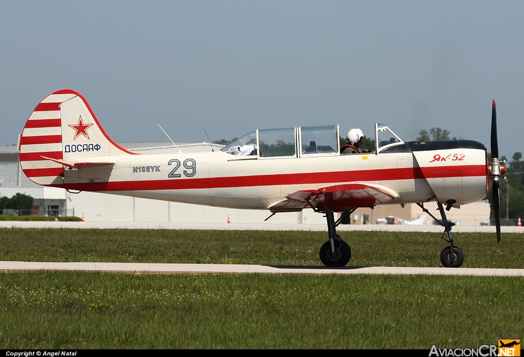 N102YK - Yakovlev Yak-52 - Privado